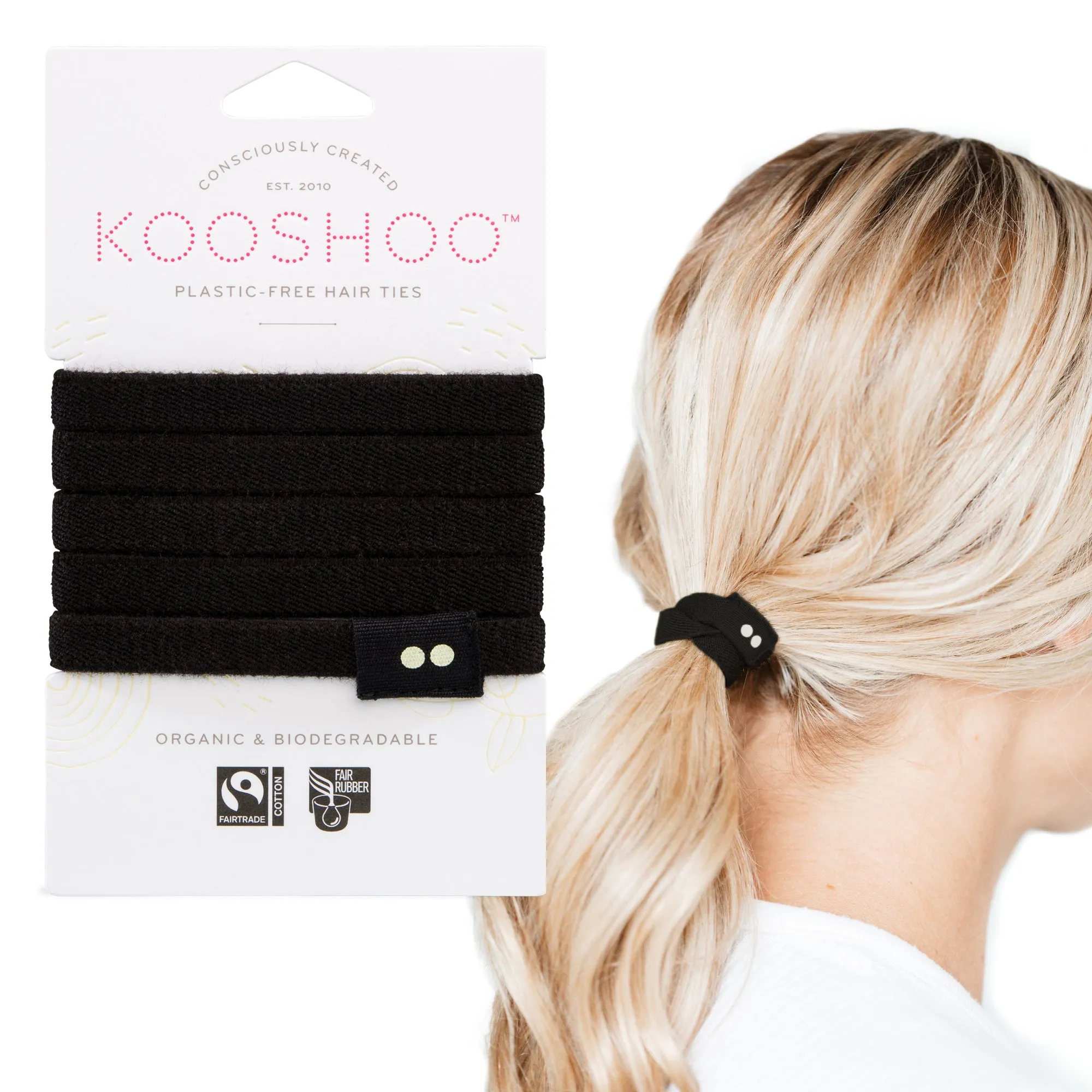Plastic-Free Hair Ties