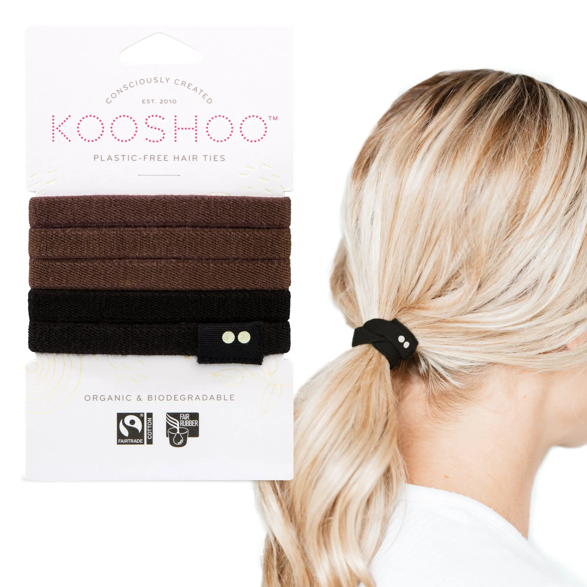 Plastic-Free Hair Ties