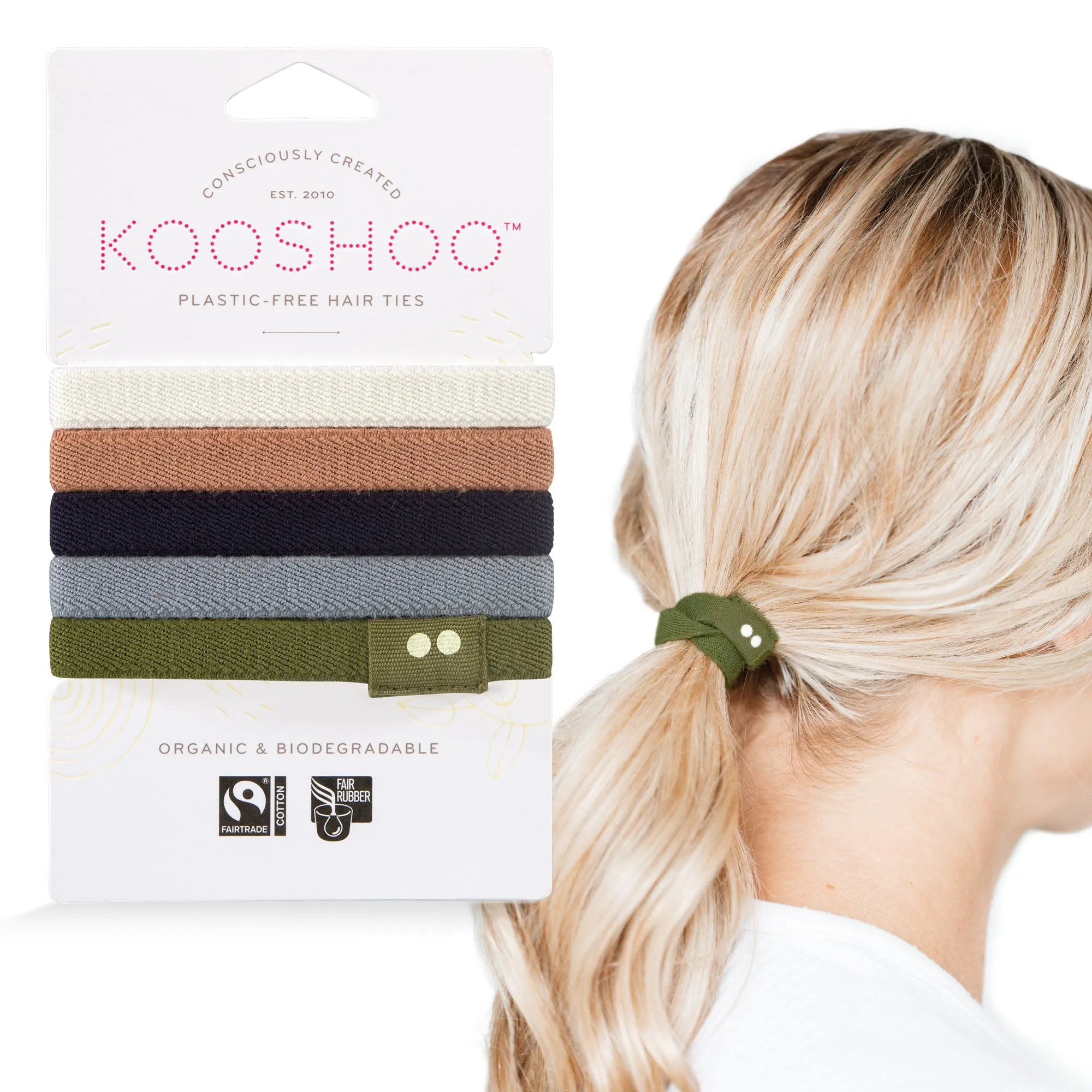 Plastic-Free Hair Ties