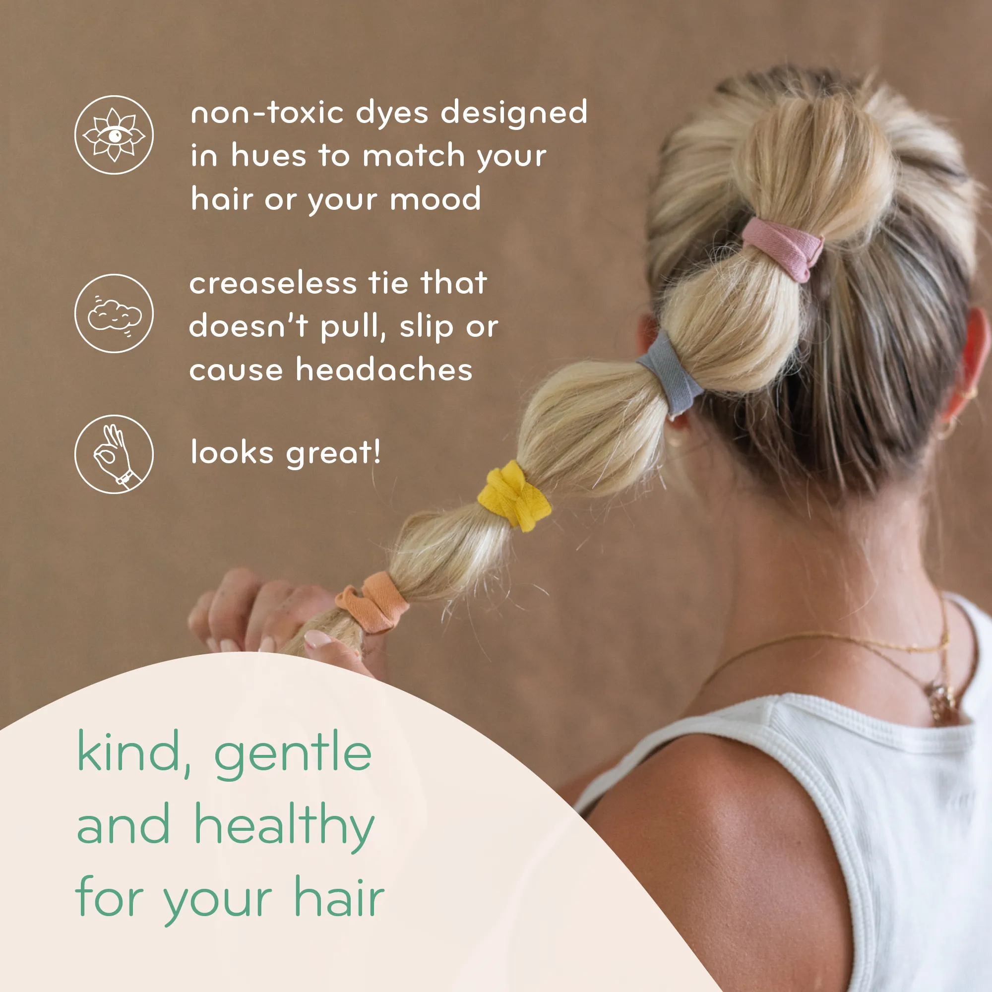 Plastic-Free Hair Ties