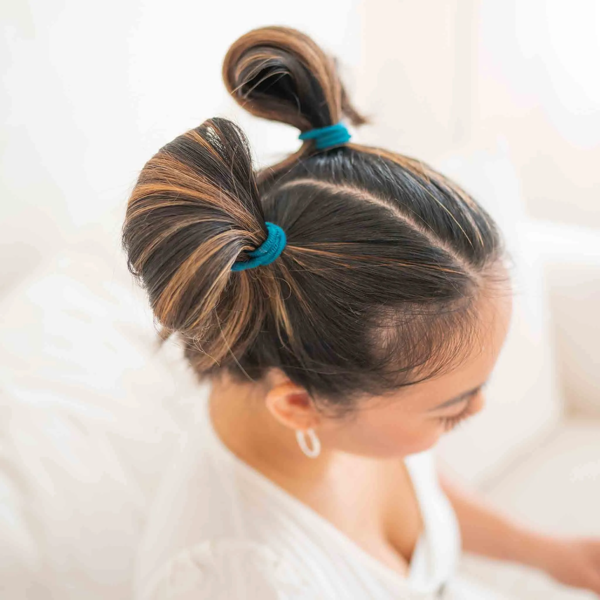 Plastic-Free Mondo Round Hair Ties (8 pack)