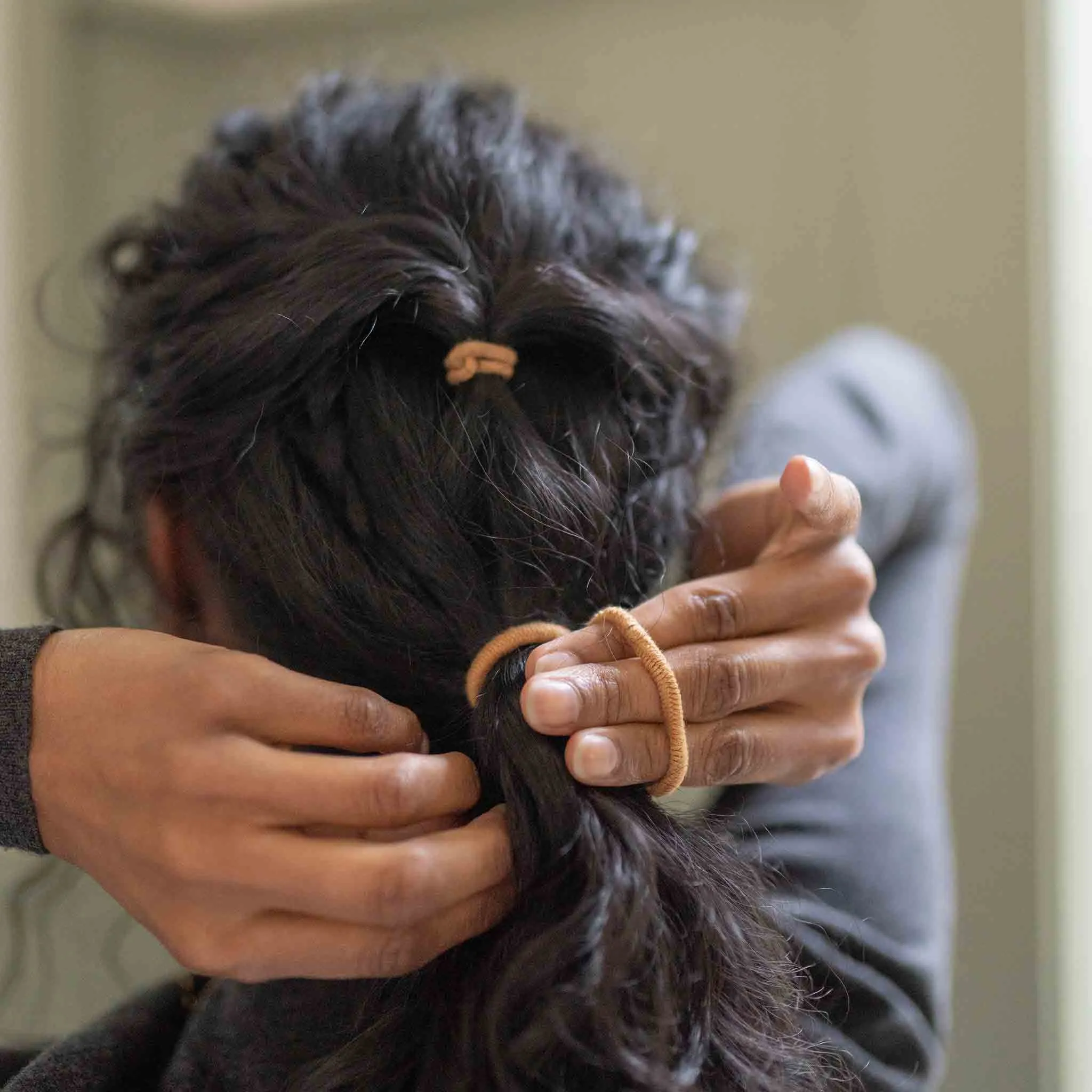 Plastic-Free Mondo Round Hair Ties (8 pack)