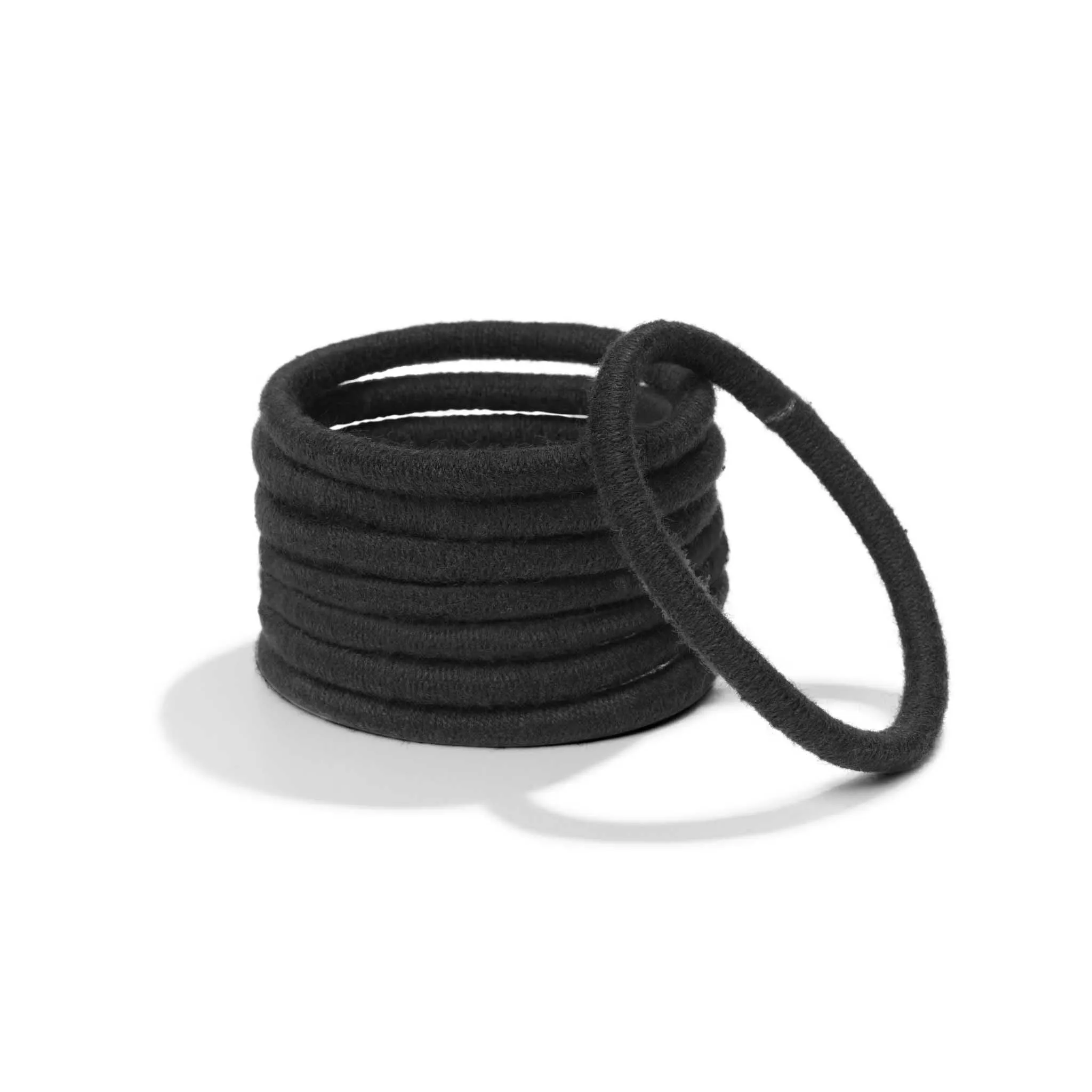 Plastic-Free Mondo Round Hair Ties (8 pack)
