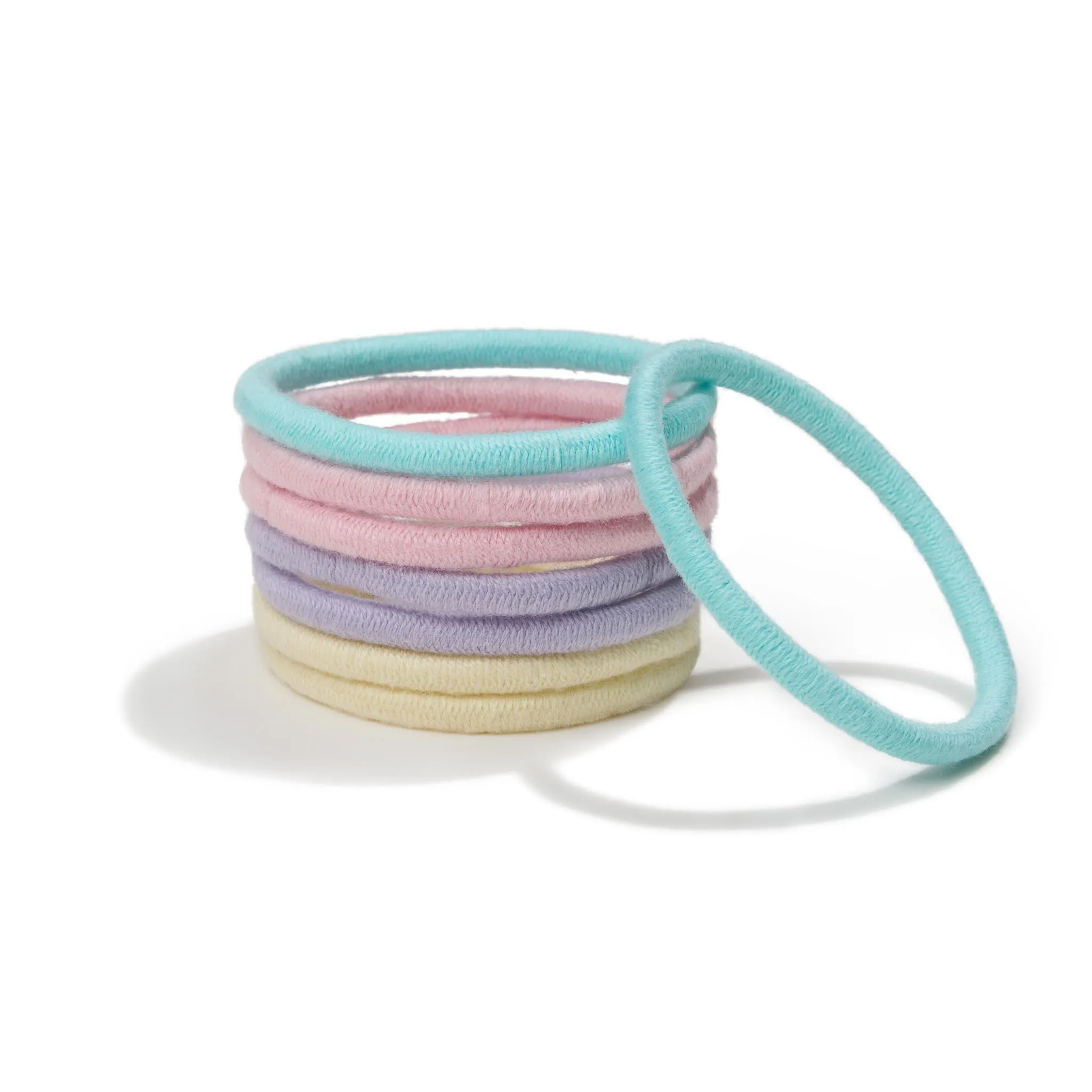 Plastic-Free Mondo Round Hair Ties (8 pack)