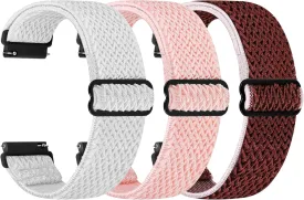 Quick Release Watch Band - Choice of Width -18mm 19mm 20mm 22mm 24mm Watch Bands, Solo Loop Adjustable Elastic Nylon Watch Straps Replacement Wristband for Men Women