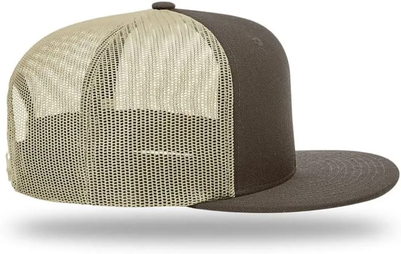 Richardson 511 Wool Blend Flatbill Trucker Caps | Blank Trucker Hats | OSFM