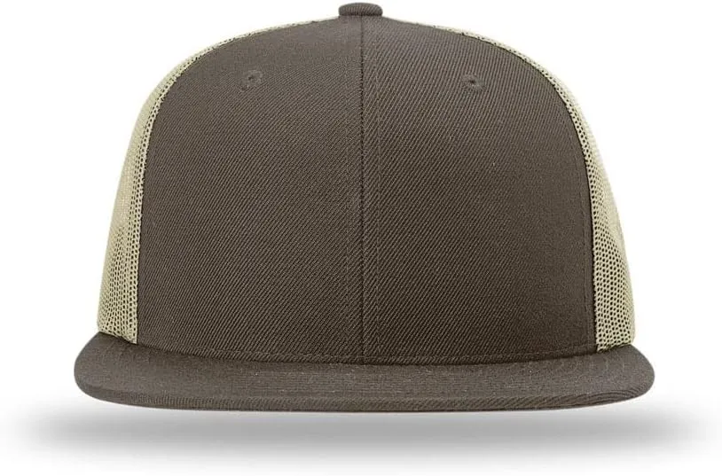 Richardson 511 Wool Blend Flatbill Trucker Caps | Blank Trucker Hats | OSFM