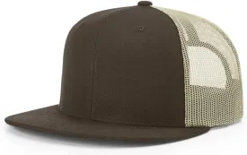 Richardson 511 Wool Blend Flatbill Trucker Caps | Blank Trucker Hats | OSFM