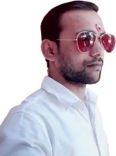 Round, Aviator Sunglasses (For Men & Women, Red, Black)