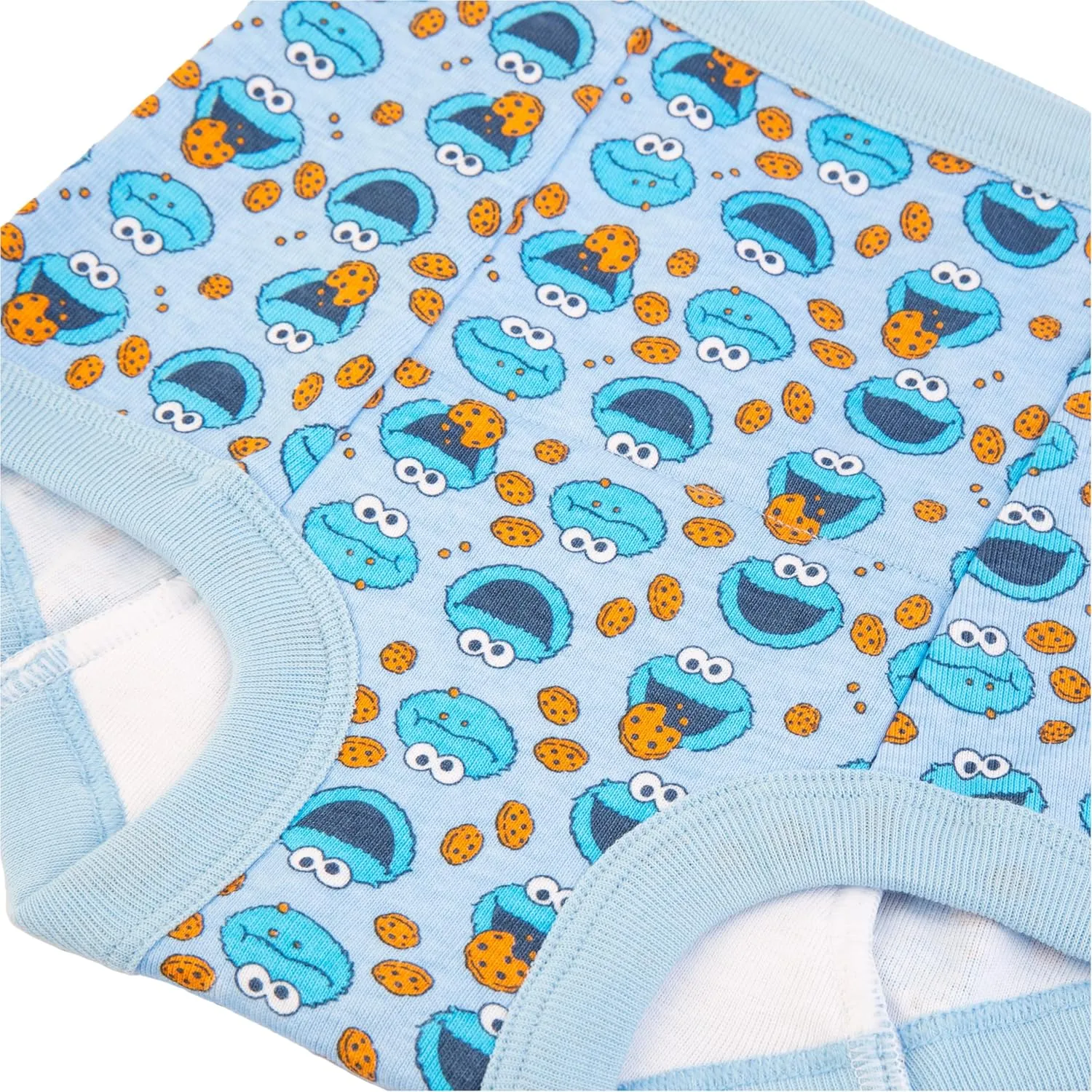 Sesame Street Unisex Toddler Potty Training Pants with Elmo, Cookie Monster and Big Bird with Stickers & Success Chart