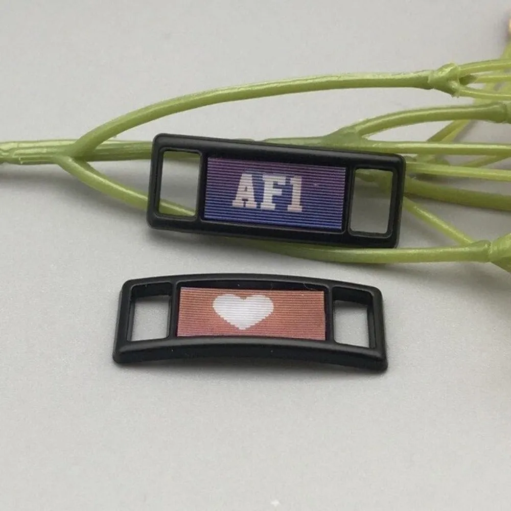 shoelaces decoration buckles rainbow color stylish shoestrings buckle ✈️ free.shipping