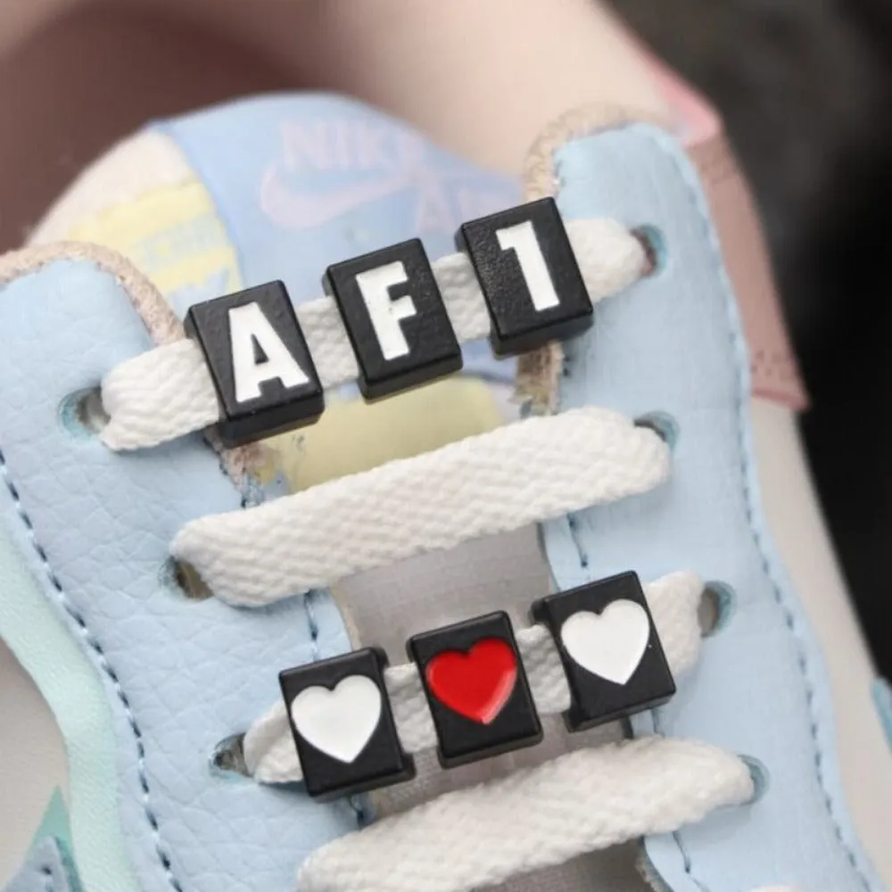 shoelaces decoration buckles rainbow color stylish shoestrings buckle ✈️ free.shipping