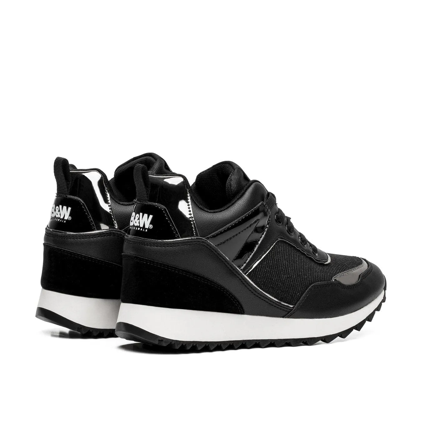 Sneakers Rockslide Shiny Black Lace