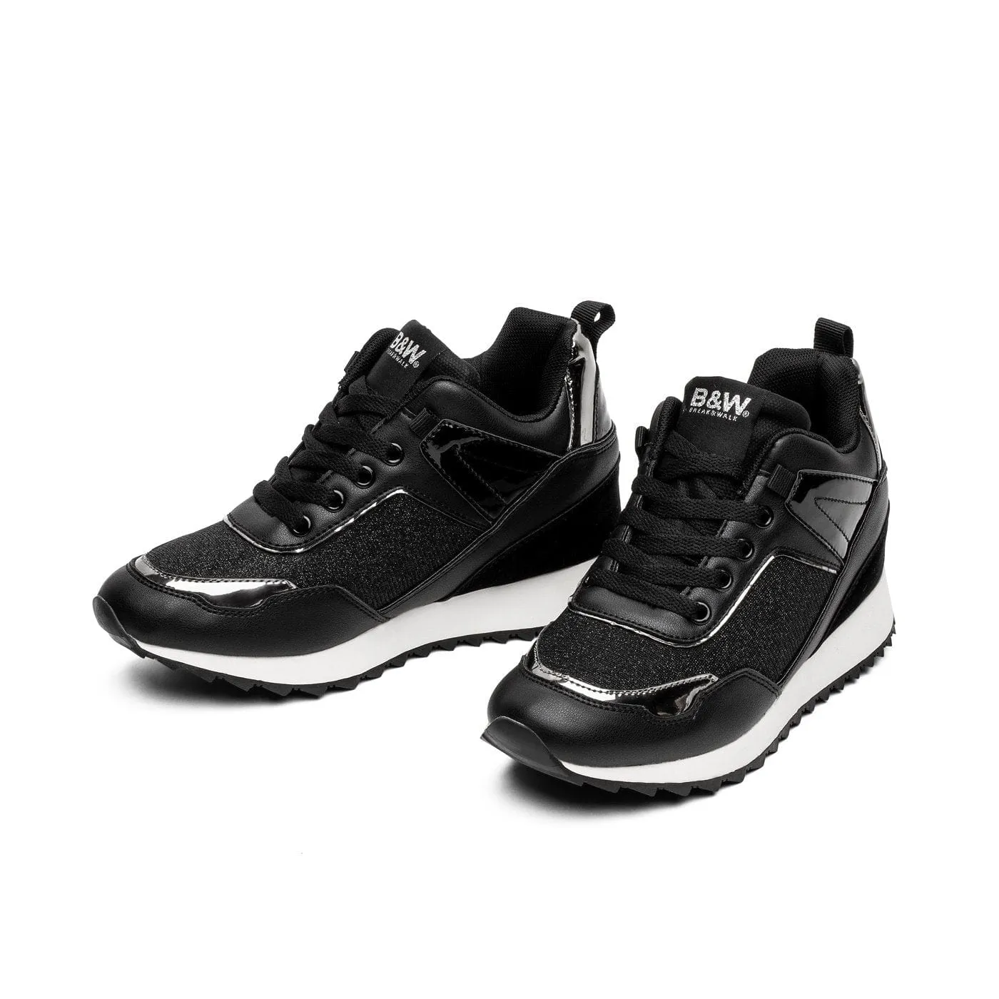 Sneakers Rockslide Shiny Black Lace