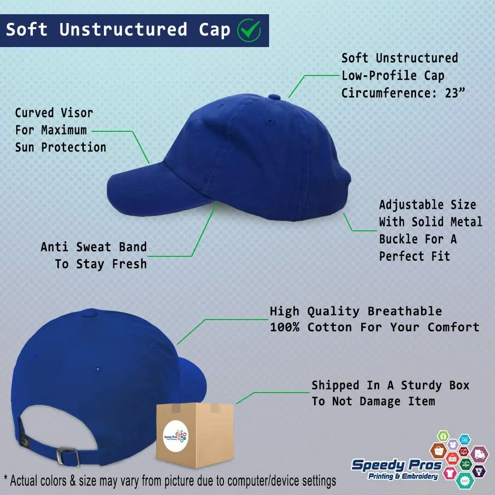 Speedy Pros Soft Baseball Cap Italia Flag Embroidery Flags World Cup Soccer Cotton Embroidered Dad Hats for Men & Women
