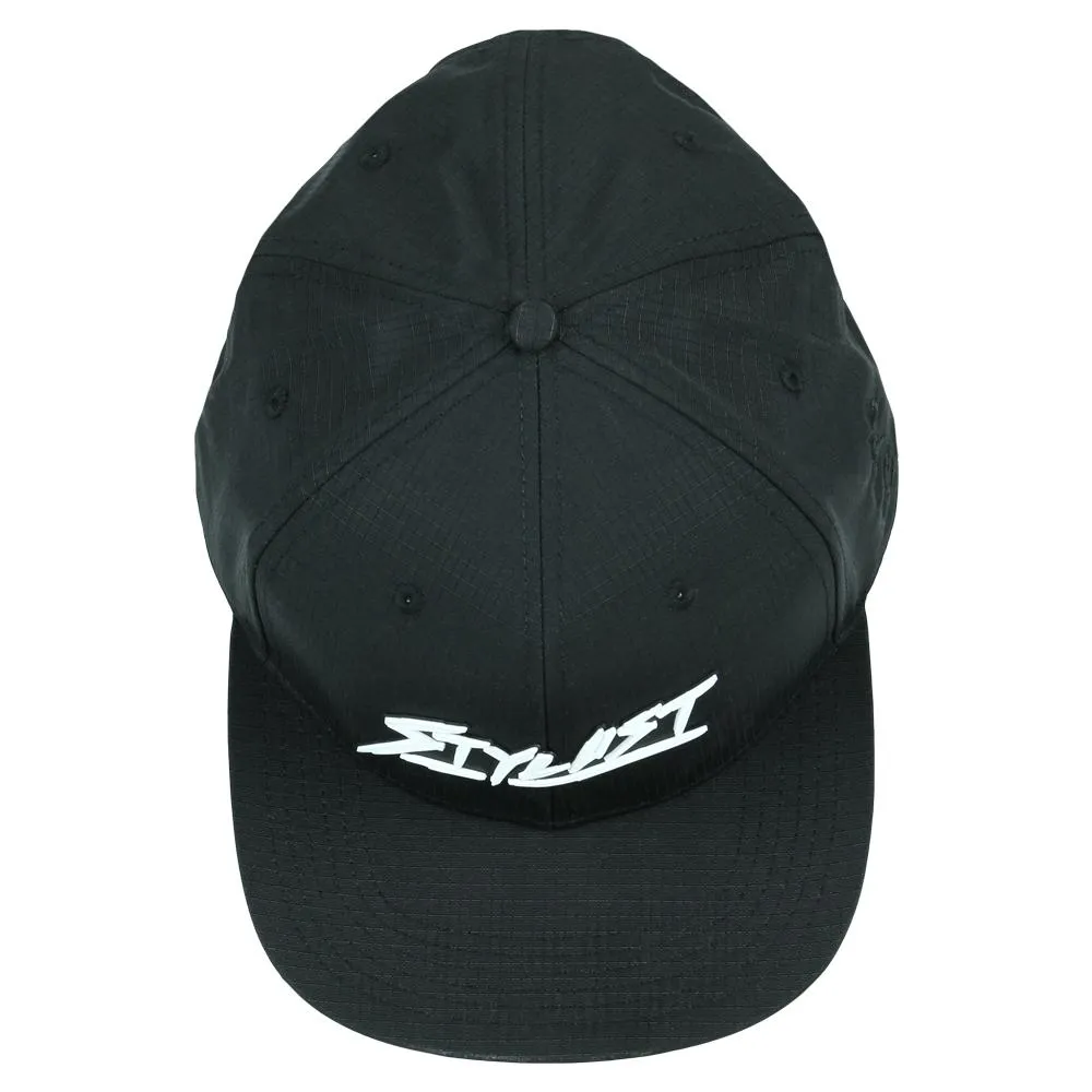 Stylust Ripstop Black Snapback Hat
