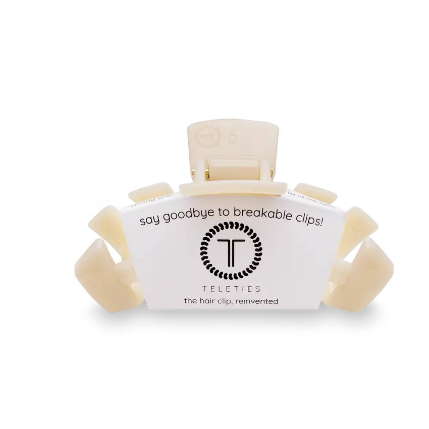 Teleties Almond Beige Hair Clip