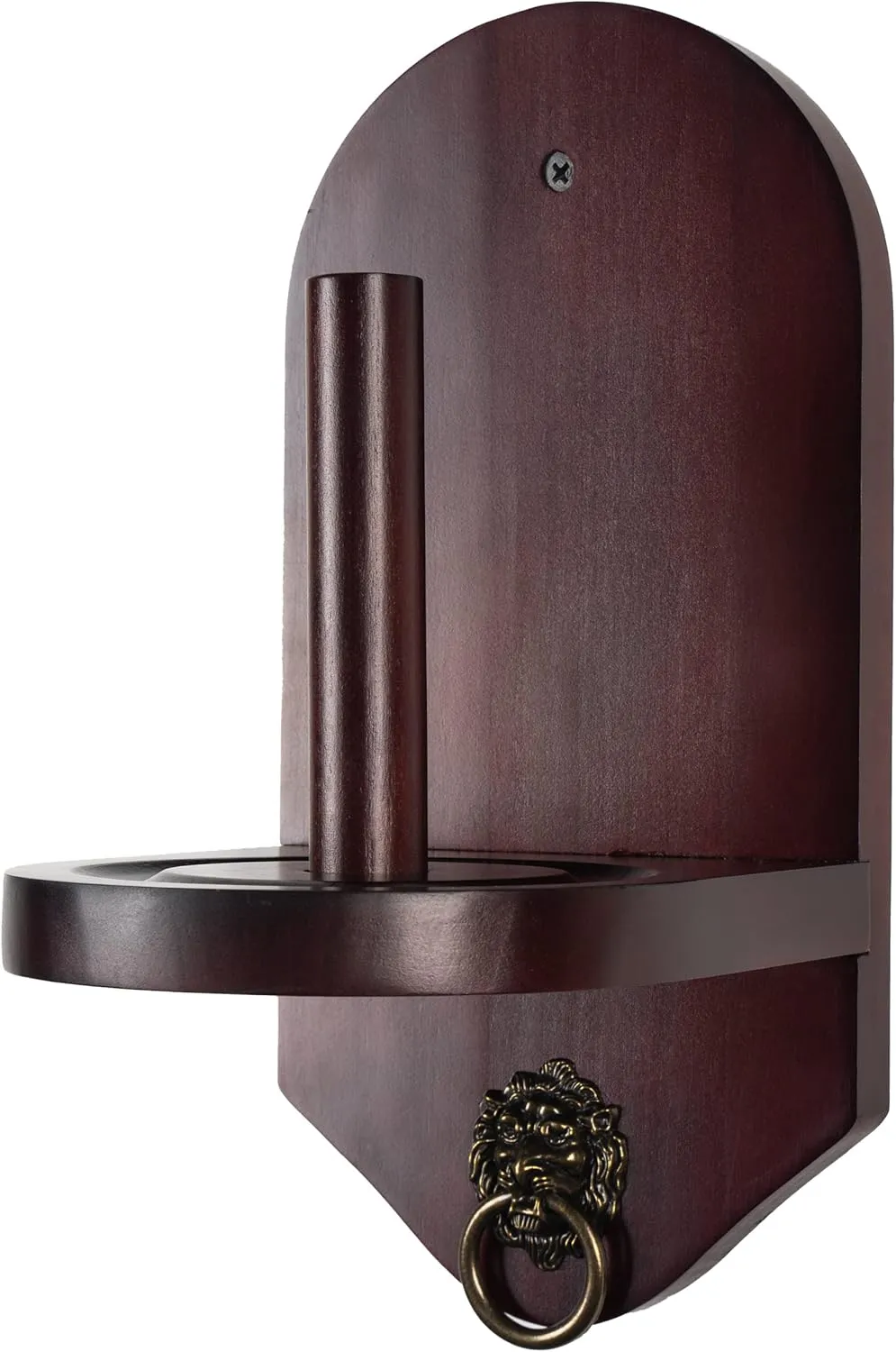 Wall Mounted Solid Wood Cone Chalk Holder for Billiards, Pool Table Accessories