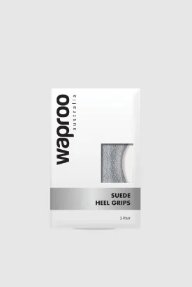 Waproo Platinum Suede Heel Grips
